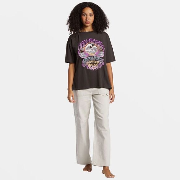 Billabong Natural Mystic Oversized Graphic Tee - Picture 3 of 6